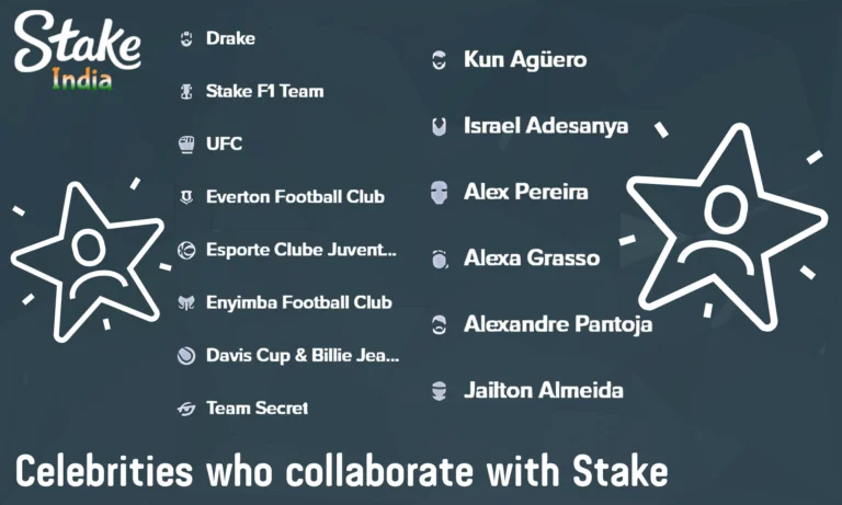 Stake cooperates with many well-known personalities who are clients and ambassadors of this crypto casino
